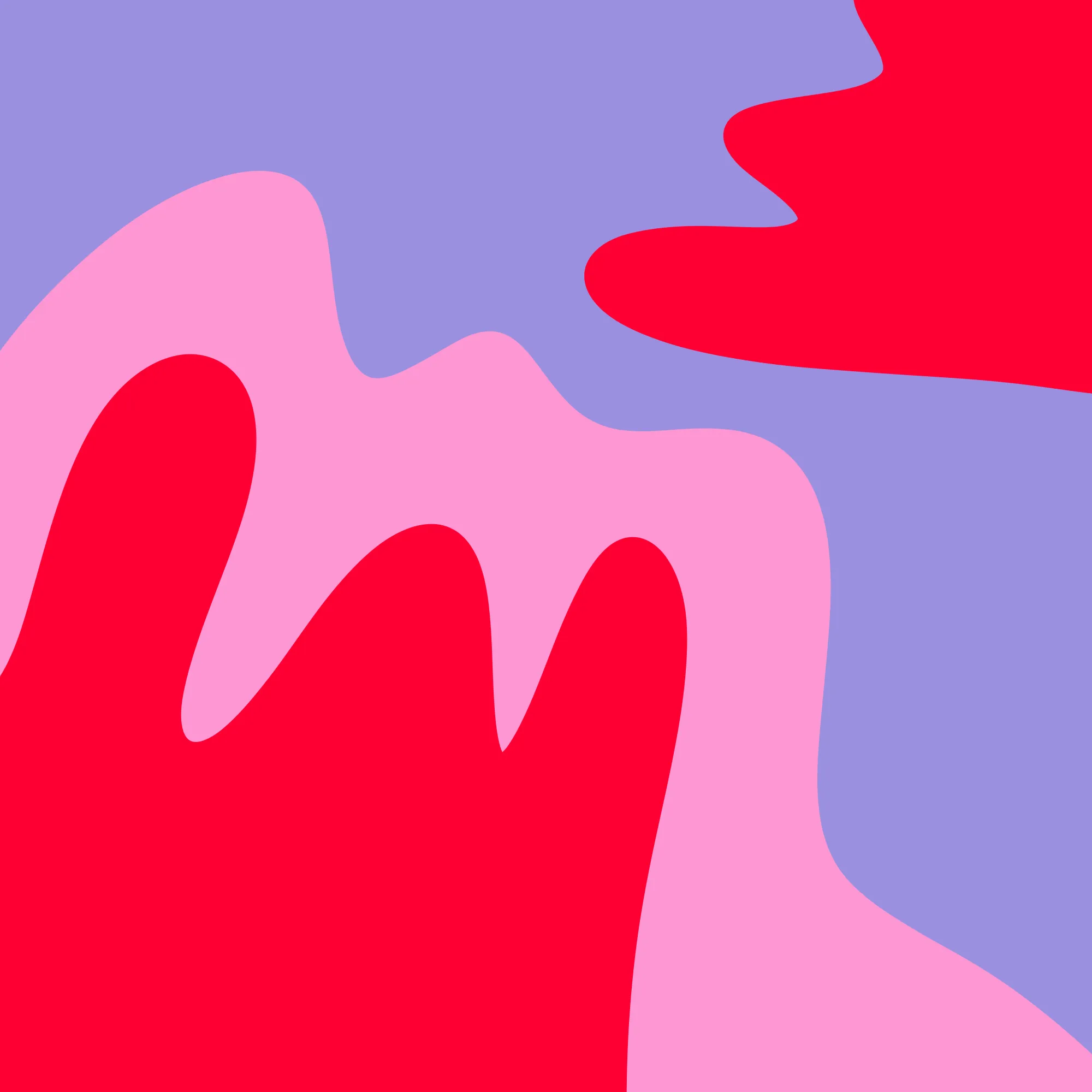 Modern colorful shapes von angela minca