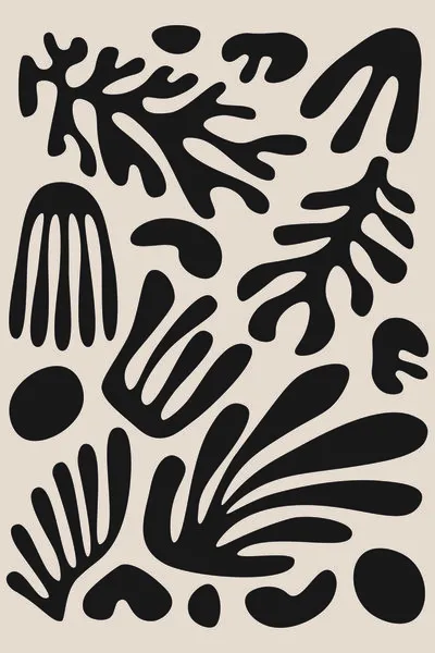 Modern Organic Shapes