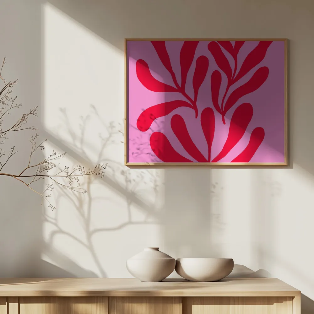 Room inspiration featuring bold-red-branches-3151926