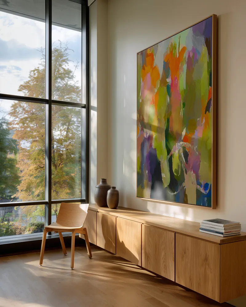 Blooming into light von uma gokhale in interieur