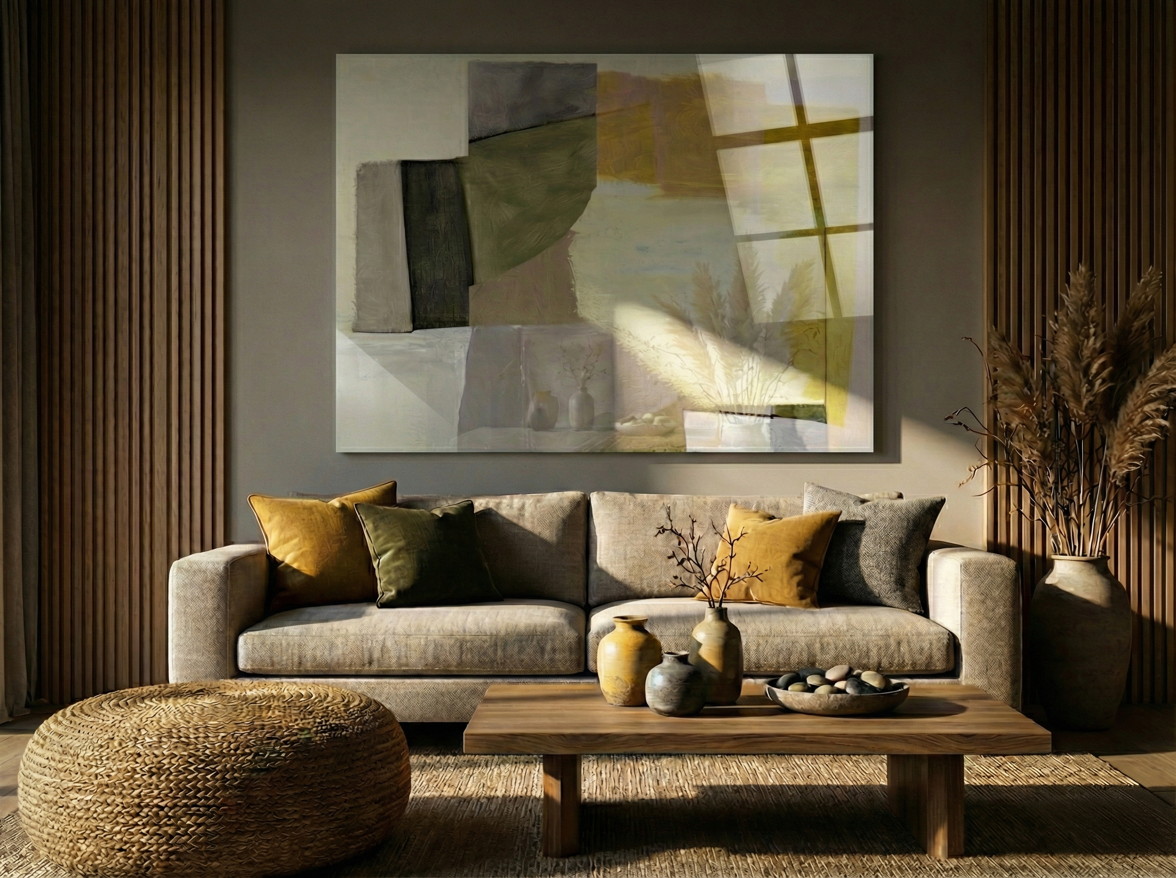 Detailaufnahme Acrylglas Oberfläche